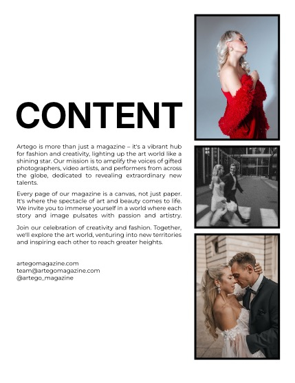 ARTEGO MAGAZINE - FASHION & GLAMOUR JANUARY ISSUE 1200, page 2