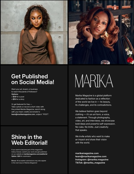 MARIKA MAGAZINE FASHION & GLAMOUR (ISSUE 6441 - OCTOBER), page 2