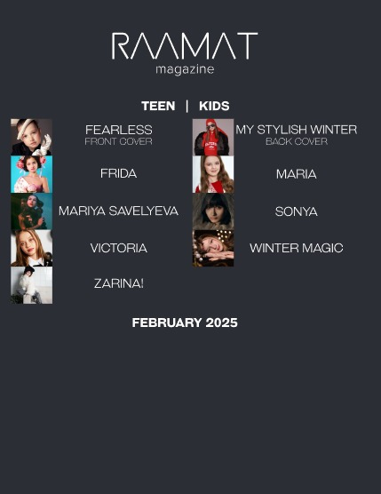 RAAMAT Magazine February 2025 Teen&Kids Edition Issue 2, page 3