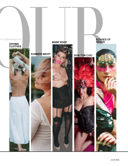 VIGOUR MAGAZINE Nude & Boudoir | July 2025 | Issue 01, page 3