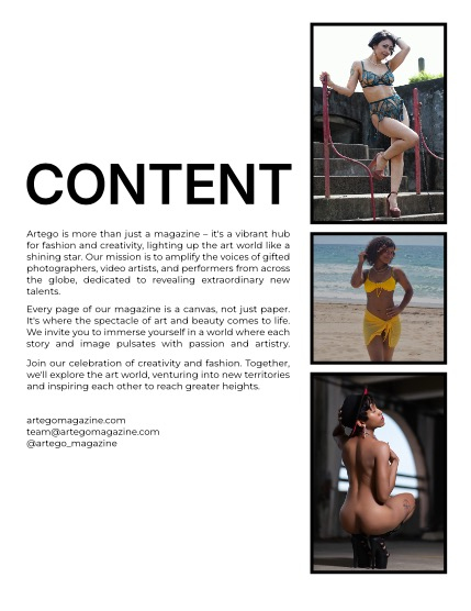 ARTEGO MAGAZINE - EMOTIONS. ART. FASHION JULY ISSUE 970, page 2