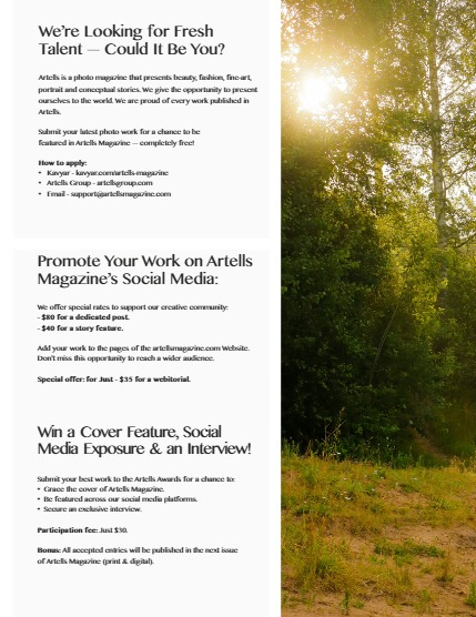 ARTELLS MAGAZINE - NATURE & TRAVELS AUGUST (Vol 3475), page 3