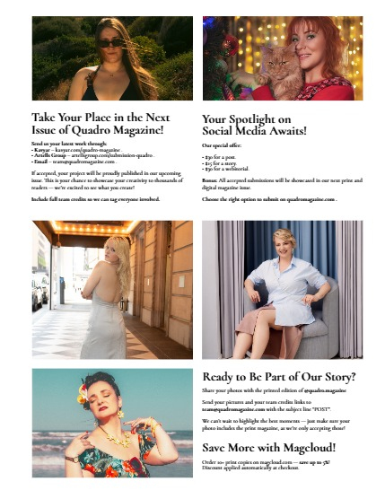 QUADRO MAGAZINE - PORTRAIT SEPTEMBER (Vol 1304), page 3