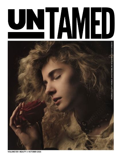 Антеймд, журнал. Красота, октябрь 2026, выпуск 550 (UNTAMED BEAUTY (Vol. 550 October 2026)), page 1