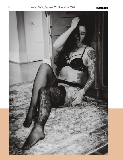 Доминанте, журнал. Авангард будуар, ноябрь 2026, выпуск 79 (DOMINANTE AVANT GARDE BOUDOIR 79 November 2026), page 8