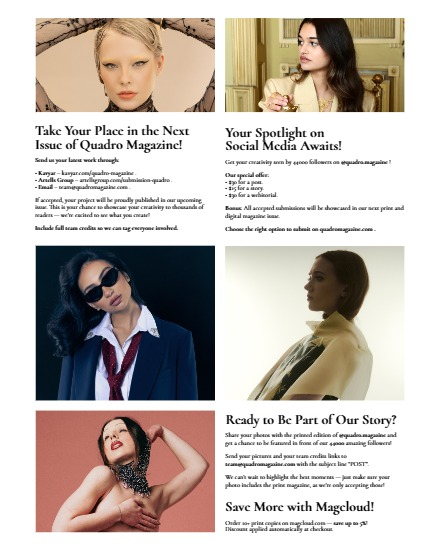 QUADRO MAGAZINE - FASHION & GLAMOUR MAY (Vol 1080), page 3