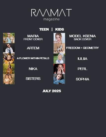 RAAMAT Magazine July 2025 Teen&Kids Edition Issue 1, page 3