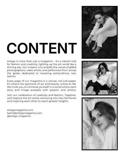 ARTEGO MAGAZINE - PORTRAIT JULY ISSUE 957, page 2