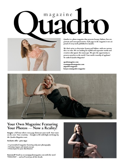QUADRO MAGAZINE - PORTRAIT AUGUST (Vol 1251), page 2