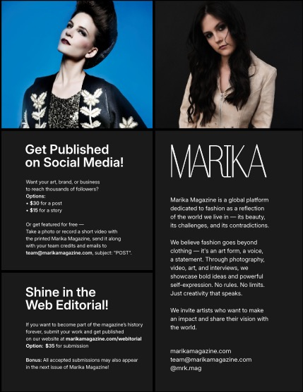 MARIKA MAGAZINE FASHION & GLAMOUR (ISSUE 5907 - SEPTEMBER), page 2