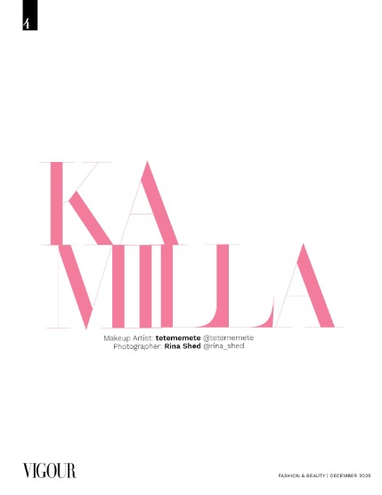 VIGOUR MAGAZINE Fashion & Beauty | December 2025 | Issue 14, page 4