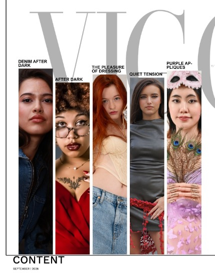 VIGOUR MAGAZINE The Fashion & Beauty | September 2026 | Issue 14, page 2
