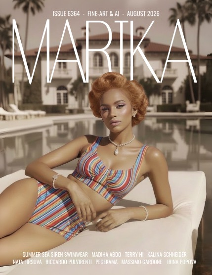 MARIKA MAGAZINE FINE-ART & AI (ISSUE 6364 - AUGUST), page 1