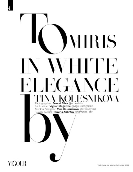 VIGOUR MAGAZINE Fashion & Beauty | April 2026 | Issue 12, page 4