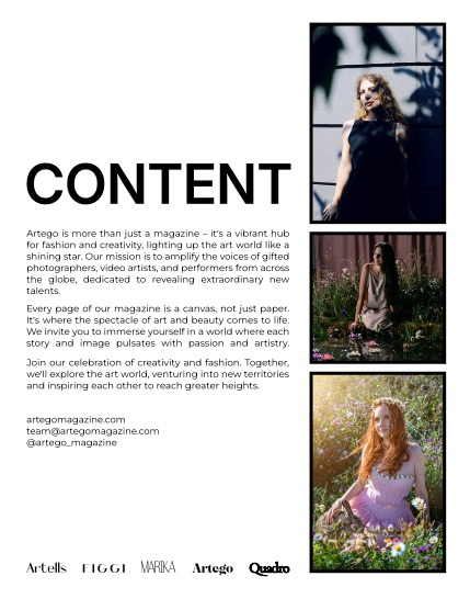 ARTEGO MAGAZINE - PORTRAIT AUGUST ISSUE 1466, page 2