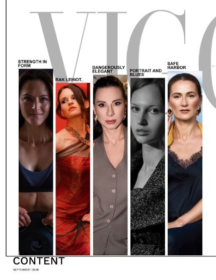 Вигор, журнал. Мода и красота, сентябрь 2026, выпуск 5 (VIGOUR MAGAZINE The Fashion & Beauty | September 2026 | Issue 05), page 2
