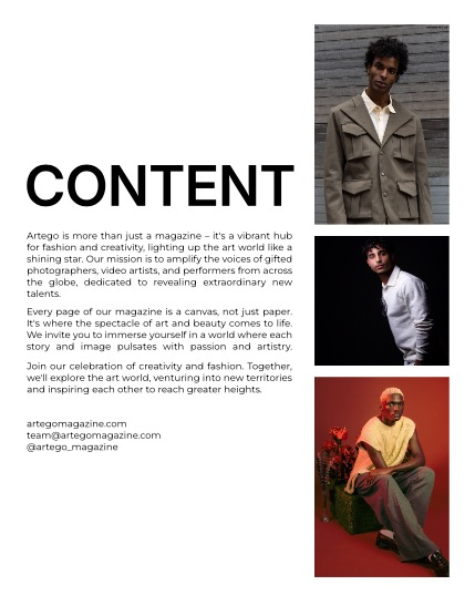 ARTEGO MAGAZINE - MEN MARCH ISSUE 730, page 2
