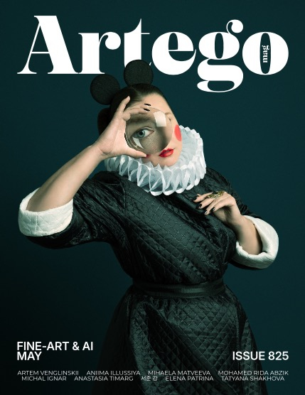 ARTEGO MAGAZINE - FINE-ART & AI MAY ISSUE 825, page 1