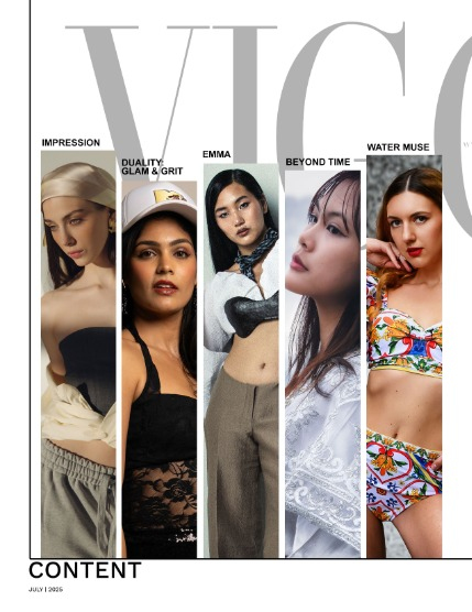 VIGOUR MAGAZINE Fashion & Beauty | July 2025  | Issue 01, page 2