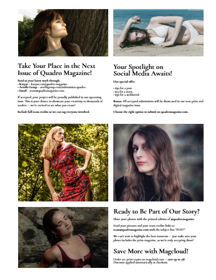 QUADRO MAGAZINE - PORTRAIT JULY (Vol 1192), page 3