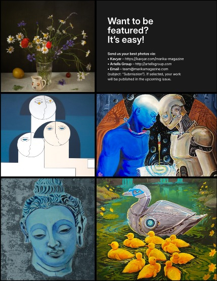 MARIKA MAGAZINE FINE-ART & AI (ISSUE 5935 - October)., page 3