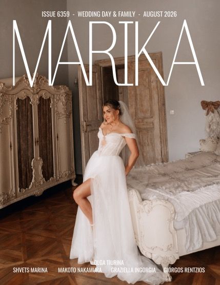 Марика, журнал. Свадьба день и семья, август, выпуск 6359 (MARIKA MAGAZINE WEDDING DAY & FAMILY (ISSUE 6359 - AUGUST)), page 1