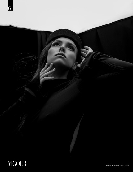 VIGOUR MAGAZINE Black And White | May 2025 | Issue 01, page 6