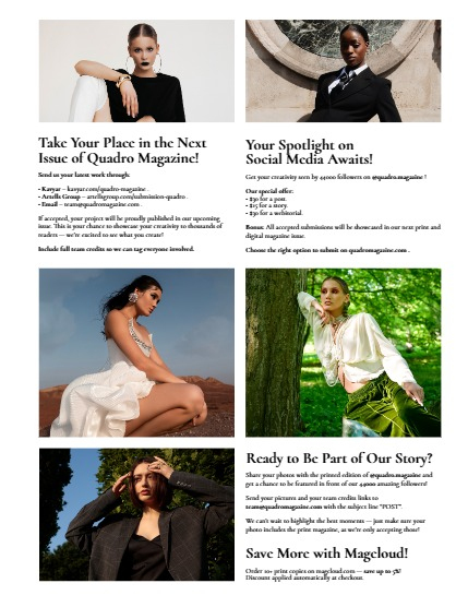 QUADRO MAGAZINE - FASHION & GLAMOUR JUNE (Vol 1129), page 3
