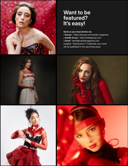 MARIKA MAGAZINE FASHION & GLAMOUR (ISSUE 6128 - January), page 3