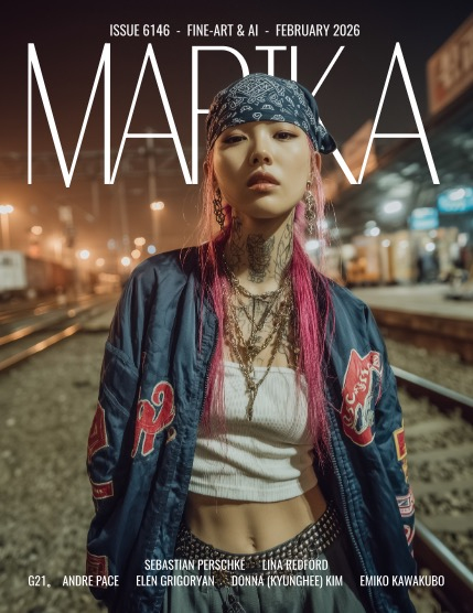 MARIKA MAGAZINE FINE-ART & AI (ISSUE 6146 - FEBRUARY), page 1