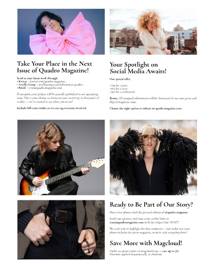 QUADRO MAGAZINE - FASHION & GLAMOUR MARCH (Vol 1508), page 3