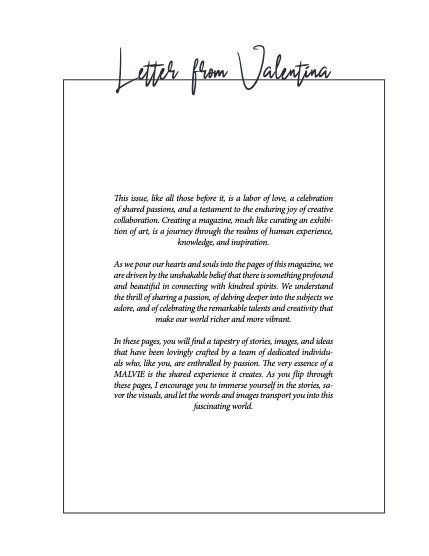 MALVIE Fashion Across Cultures Vol 09 November 2023, page 3