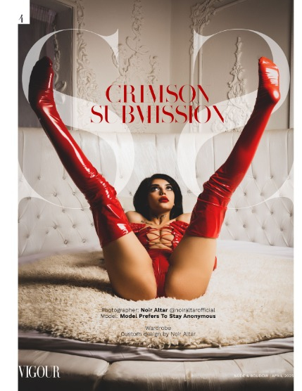VIGOUR MAGAZINE Nude & Boudoir | April 2025 | Issue 03, page 4
