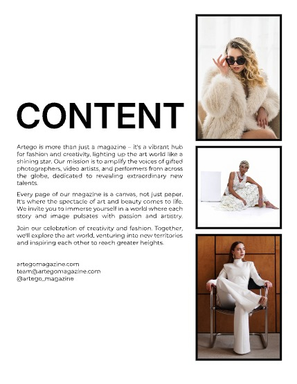 ARTEGO MAGAZINE - FASHION & GLAMOUR MAY ISSUE 1354, page 2