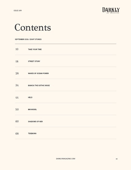 Darkly Issue 699, September 2026, page 9
