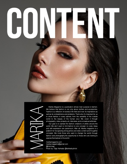 MARIKA MAGAZINE FASHION & GLAMOUR (ISSUE 5457 - JANUARY), page 2