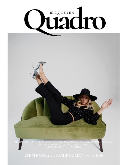 QUADRO MAGAZINE - EMOTIONS. ART. FASHION MAY (Vol 1040), page 1
