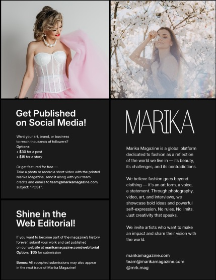 MARIKA MAGAZINE PORTRAIT (ISSUE 5684 - MAY), page 2