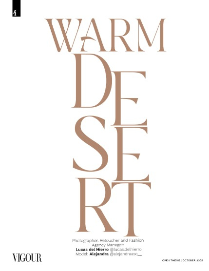 VIGOUR MAGAZINE OPEN THEME | October 2025| Issue 06, page 4