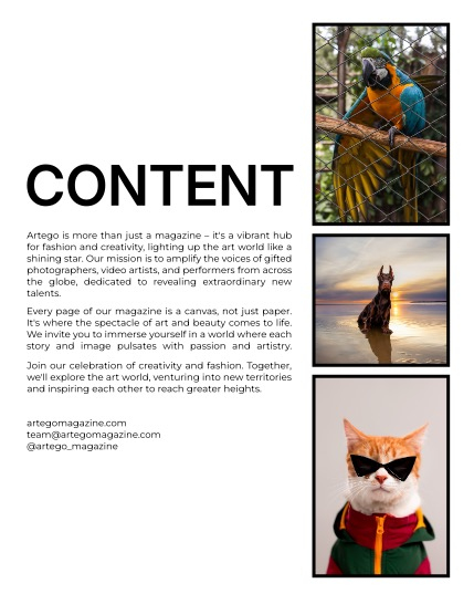 ARTEGO MAGAZINE - NATURE & TRAVELS JUNE ISSUE 1385, page 2