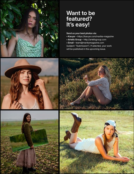 MARIKA MAGAZINE PORTRAIT (ISSUE 5863 - AUGUST), page 3