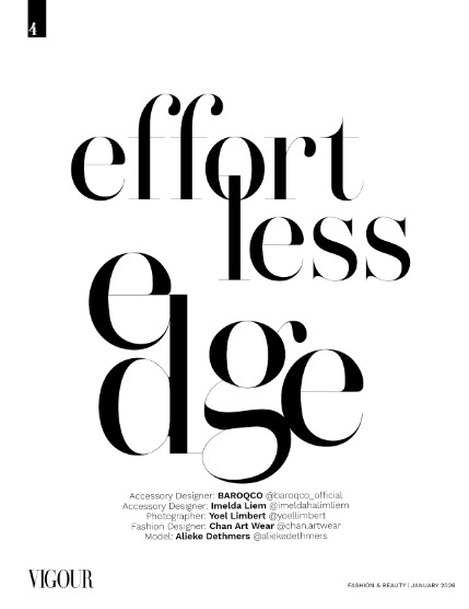 VIGOUR MAGAZINE Fashion & Beauty | January 2026 | Issue 07, page 4