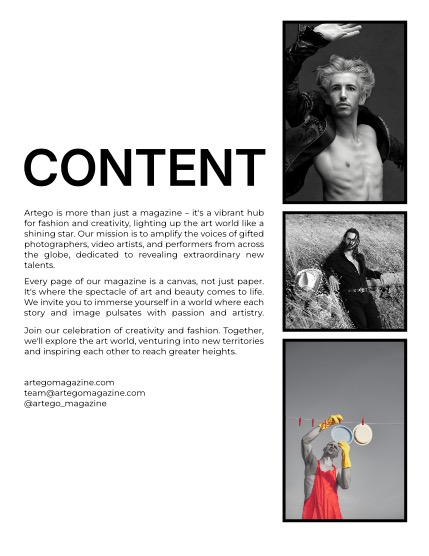ARTEGO MAGAZINE - MEN AUGUST ISSUE 991, page 2
