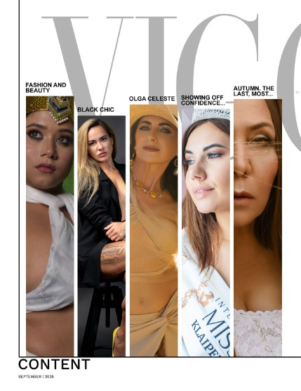 VIGOUR MAGAZINE Fashion & Beauty | September 2025 | Issue 19, page 2