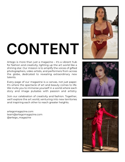 ARTEGO MAGAZINE - PORTRAIT JUNE ISSUE 910, page 2