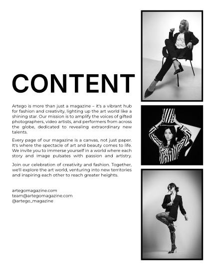 ARTEGO MAGAZINE - PORTRAIT JUNE ISSUE 915, page 2