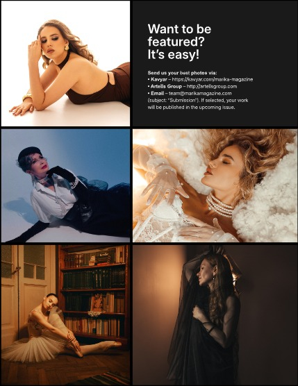 MARIKA MAGAZINE PORTRAIT (ISSUE 6060 - DECEMBER), page 3