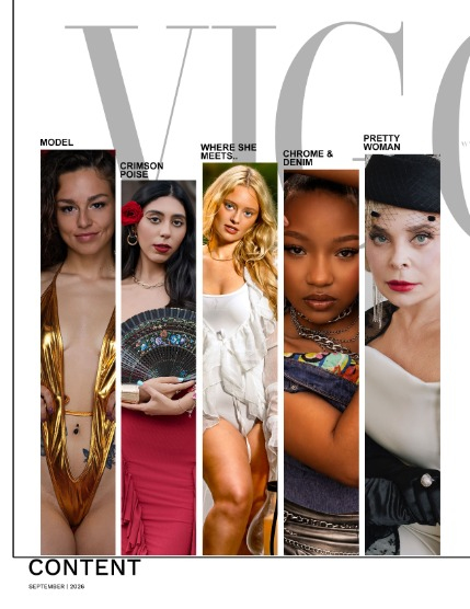 VIGOUR MAGAZINE The Fashion & Beauty | September 2026 | Issue 03, page 2