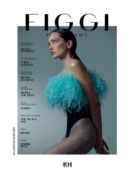 FIGGI MAGAZINE - GLAMOUR JANUARY (Vol 191), page 1
