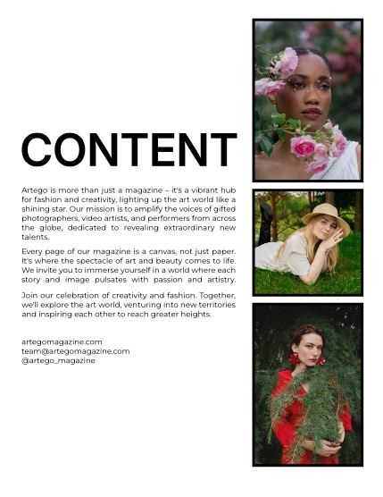 ARTEGO MAGAZINE - PORTRAIT JULY ISSUE 961, page 2
